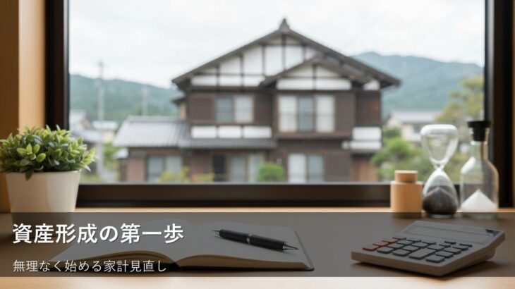【初心者向け】資産形成で失敗しない！まず見直したい3つの家計ポイント