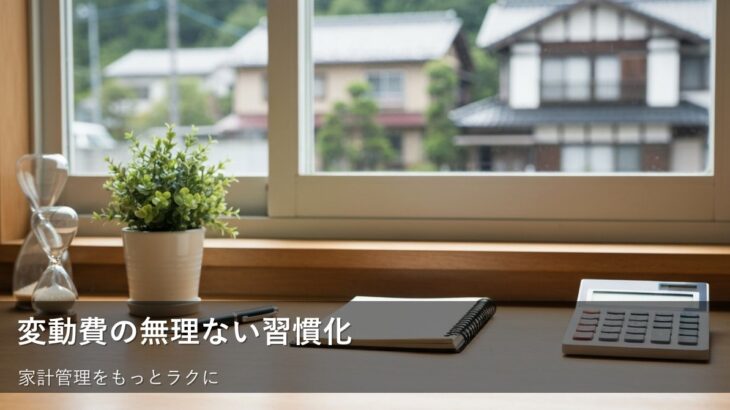 【無理なく続く！】今日から始める変動費の習慣化で家計をラクにする方法
