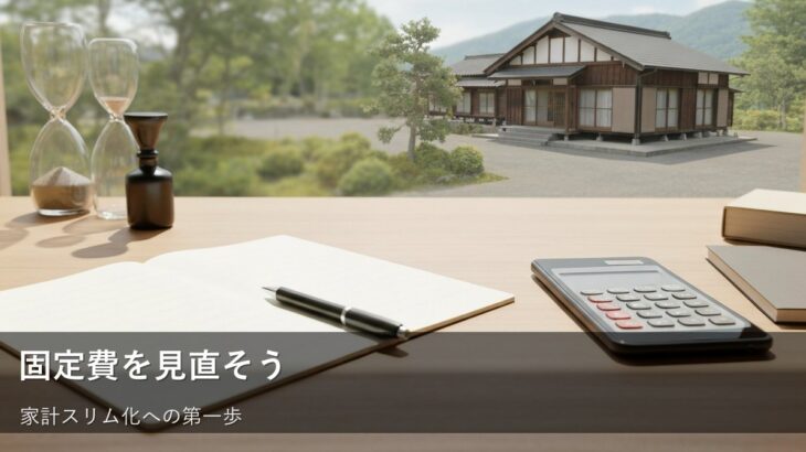 【固定費見直し】無理なく家計スリム化！今日からできる3つのステップ