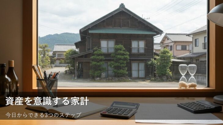 「資産を意識した家計」とは？今日からできる3つのステップ