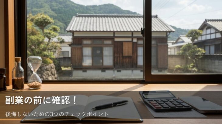 副業を始める前に！3つの「確認リスト」で後悔しない準備をしよう