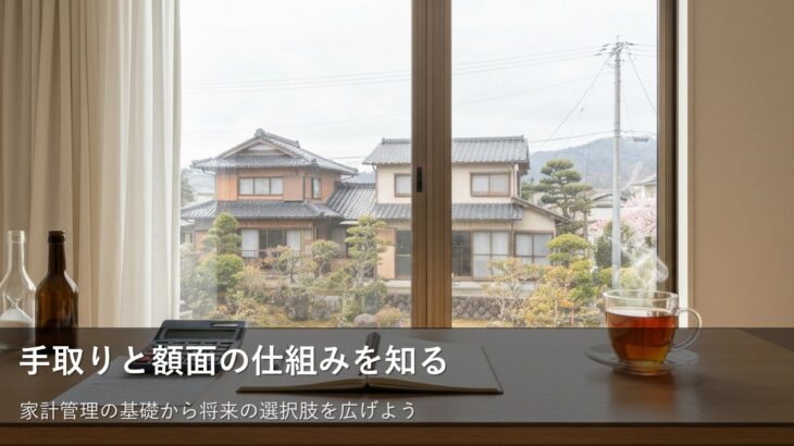 「手取り」と「額面」の違い、正しく理解できていますか？家計管理の第一歩