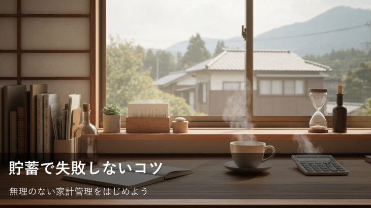 「なんとなく貯金」を卒業する。お金の不安を減らすために今日からできること