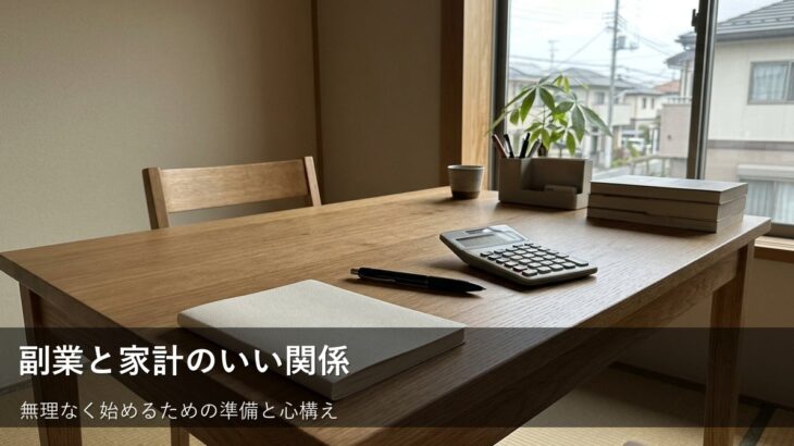 副業を始める前にチェック！家計の「土台」を整える3つのステップ