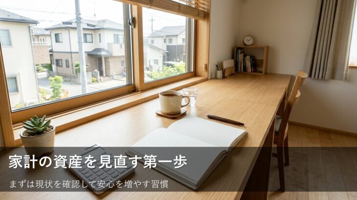 まずはここから。今の家計を「見える化」するための資産確認ステップ
