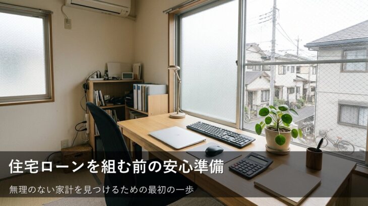 家を買う・借りる前に知っておきたい！無理なくローンを組むための「家計チェック」の考え方