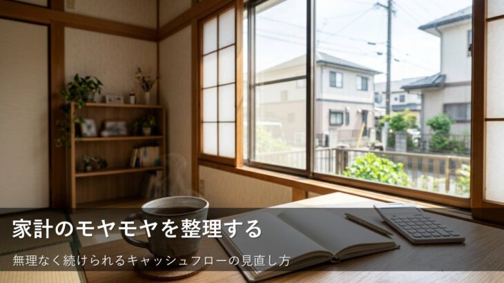 家計のモヤモヤを解消する！無理なく続けられるキャッシュフロー見直しの基本