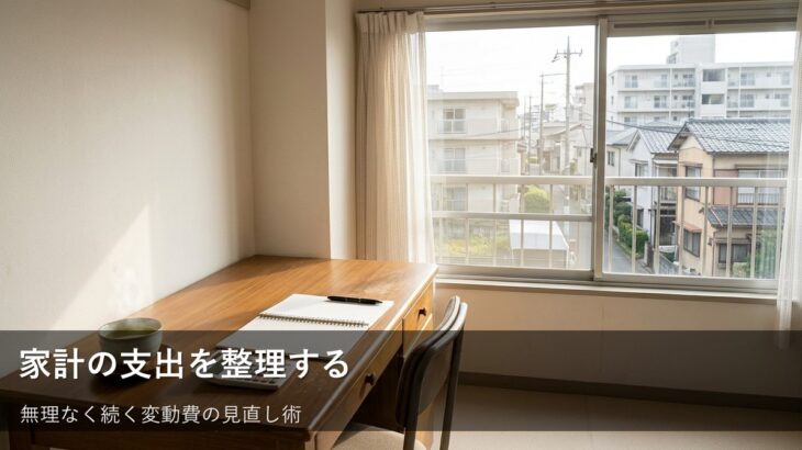家計が整う「変動費」の基本ルール。毎月の支出を無理なくコントロールする方法