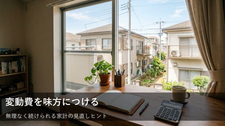 「なんとなくの出費」を減らす。変動費と上手に付き合うための見直し術