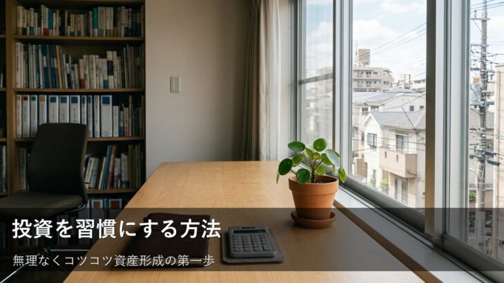 無理なく続ける「投資の習慣化」：家計にやさしいはじめの一歩